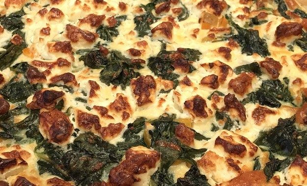 Quiche met zoete aardappel en feta Grootmoeders Gebak