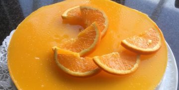 Kwarktaart met sinaasappel Grootmoeders Gebak